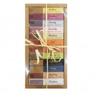 Kadzidła i dodatki - Song Of India Zestaw prezentowy 12 różnych kadzideł 12 opakowań po 50 sztuk patyczków - miniaturka - grafika 1