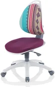 Fotele i krzesła biurowe - Kettler fotel obrotowy BERRI COLORED, indie, 0W20101-6020 0W20101-6020 - miniaturka - grafika 1