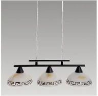 Lampy sufitowe - Prezent Lampa wisząca POMPEZ 3xE27/60W - miniaturka - grafika 1