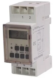 Maclean Timer programator MCE09 na szyne DIN 3600W Włącznik / wyłącznik c MCE09 - Programatory czasowe - miniaturka - grafika 2