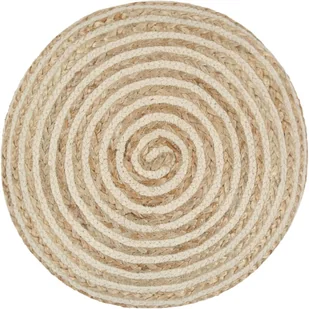 vidaXL vidaXL Ręcznie robiony puf, 40 x 45 cm, juta - Pufy i podnóżki - miniaturka - grafika 4