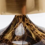 Lampy stojące - KARE Mamo Deluxe lampa stołowa, złota, obracana - miniaturka - grafika 1