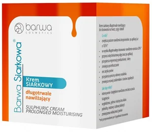 Barwa Siarkowa Moc Krem do twarzy 50ml - Kremy do twarzy - miniaturka - grafika 2