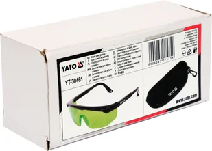YATO OKULARY ZIELONE DO PRACY Z LASEREM - Okulary ochronne - miniaturka - grafika 3
