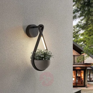 Lucande Florka kinkiet zewnętrzny LED - Lampy ogrodowe - miniaturka - grafika 2