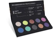 Cienie do powiek - Affect Paleta cieni prasowanych Party All Night - miniaturka - grafika 1