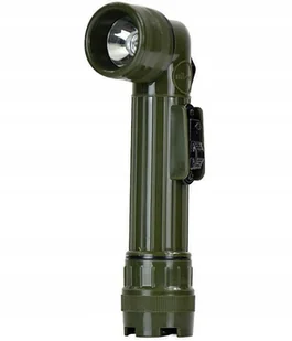 Mil-Tec Średnia Latarka Kątowa Us Army 4 Filtry Oliv - Latarki - miniaturka - grafika 2
