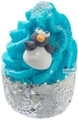 Pozostałe kosmetyki - Bomb Cosmetics Bomb Cosmetics - Penguin Kisses - Kremowa babeczka do kąpieli - MIĘTOWY PINGWINEK BOMKBKTPI - miniaturka - grafika 1