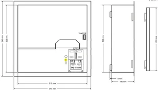 Pulsar Obudowa AWO500 AWO500 - Akcesoria do domofonów i wideodomofonów - miniaturka - grafika 10