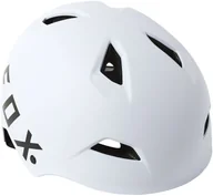Kaski rowerowe - Fox Flight Kask Mężczyźni, white M 55-58cm 2020 Kaski BMX i Dirt 26797-008-M - miniaturka - grafika 1