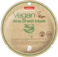 Maseczki do twarzy - Purederm Wegańska maska z ekstraktem z aloesu ADS840 - miniaturka - grafika 1