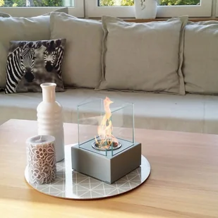 Ecofire Biokominek wolnostojący Smart szary - Biokominki - miniaturka - grafika 2