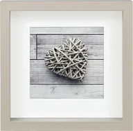 Ramki na zdjęcia - Hama Ramka Scala 3D taupe 23x23 59778 - miniaturka - grafika 1