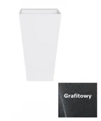 Umywalki - Besco Umywalka wolnostojąca Vera Glam grafitowa - miniaturka - grafika 1