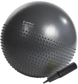 Piłki do ćwiczeń - HMS YB03 75CM DARK GRAY PIŁKA GIMNASTYCZNA MASUJACA - miniaturka - grafika 1
