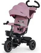 Rowerki trójkołowe - KinderKraft Rowerek trójkołowy SPINSTEP 5 w 1 różowy - miniaturka - grafika 1