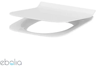 Cersanit Crea Deska sedesowa wolnoopadająca wypinana cienka Slim biała K98-0178 - Deski sedesowe - miniaturka - grafika 3