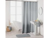 Zasłony prysznicowe - Douceur ZASŁONA PRYSZNICOWA - ESSENCIA SZARA 180x200 3574388006949 - miniaturka - grafika 1