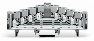 wago Złączka krosowa 4-piętrowa szara bez zatrzasków 727-220 727-220 - Rozdzielnie elektryczne - miniaturka - grafika 2