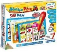 Clementoni Mówiące Pióro 500 Pytań Liczby 60964 - Gry planszowe - miniaturka - grafika 2