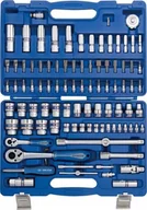 Zestawy narzędziowe - KING TONY Zestaw Kluczy Nasadowych 96cz 1/4"-1/2&quot 6-kątne Kt7596mr 7596MR - miniaturka - grafika 1