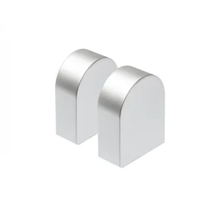 Redlux kinkiet łazienkowy Tampa końcówki srebrno-szare R12907 - Lampy ścienne - miniaturka - grafika 2