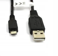Kable USB - Kabel Pc Micro Usb 7,5m Czarny - miniaturka - grafika 1