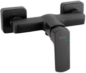 Baterie wannowe i prysznicowe - Ferro Bateria wannowa czarna Lippi - miniaturka - grafika 1