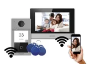 Wideodomofony - Euratech Hik Vision IP WiFi - HikVision DS-KIS604 - Zestaw DS-KIS604P - miniaturka - grafika 1