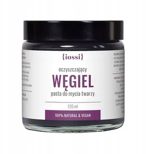 Iossi Oczyszczający węgiel Pasta do mycia twarzy 120ml - Pozostałe kosmetyki do pielęgnacji twarzy - miniaturka - grafika 3
