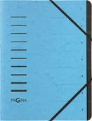 Teczki i skoroszyty - Pagna Teczka 7 Fächer 1-7 hellblau 40058-18 - miniaturka - grafika 1
