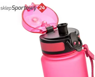 METEOR BIDON SPORTOWY 500 ML RÓŻ METEOR - Shakery i bidony sportowe - miniaturka - grafika 3