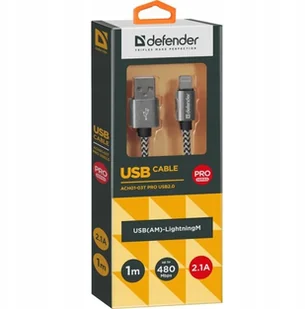 DEFENDER Kabel USB Lightning DEFENDER 1 m - Kable USB - miniaturka - grafika 4