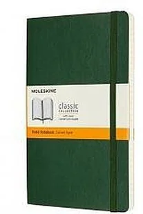 Moleskine 8053853600028 notatniki  klasyczna kolekcja Large/A5, puste, miękka okładka zieleń mirowa - Artykuły biurowe - miniaturka - grafika 2