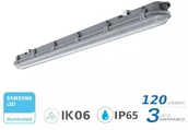 Oprawy, klosze i abażury - v-tac Oprawa Hermetyczna LED V-TAC SAMSUNG CHIP M-SERIES 36W 120cm 120LM/W CL VT-120036 4000K 4320lm - miniaturka - grafika 1
