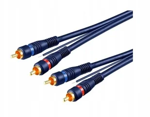 HQ 5.0 m Violet 2 X wtyczka cinch na 2 X wtyk cinch (Triset-113pe-200) - Kable - miniaturka - grafika 2