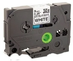 Brother TZ-S221 9mm taśma laminowana z ekstra mocnym klejem, czarny nadruk/białe - Taśmy do drukarek barwiące - miniaturka - grafika 5