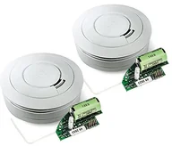 Czujniki czadu, dymu, gazu - Ei Electronics Ei650RF detektor dymu o 10-letnim terminie przydatności, zestaw 2 sztuk - miniaturka - grafika 1