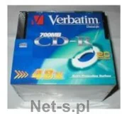 Nośniki danych - Verbatim CD-R | 700MB | x52 | slim 200szt | DataLife (43347-28B) - miniaturka - grafika 1