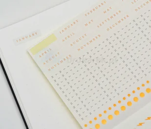 Leuchtturm1917 Notes Bullet Journal Medium CzarnyA5 w kropki | OSZCZĘDZAJ DO 80% - ZADZWOŃ! PROMOCJA! LEU-363572 - Notesy i bloczki - miniaturka - grafika 4