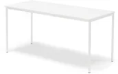 Meble do szkół i przedszkoli - AJ Produkty Stół BORS, 1800x800x900 mm, laminat biały, biały - miniaturka - grafika 1