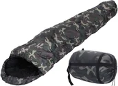 Śpiwory - Wojskowy Śpiwór Mumia 500 g/m - Woodland / Nowy - miniaturka - grafika 1
