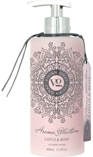 Vivian Gray Mydło w płynie Lotos i róża - Vivian Gray Aroma Selection Creme Soap Lotus & Rose Mydło w płynie Lotos i róża - Vivian Gray Aroma Selection Creme Soap Lotus & Rose - Mydła - miniaturka - grafika 2