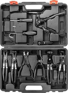 Neo Szczypce do opasek zaciskowych, zestaw 9 szt. TOP-11-228 - Inne mocowania - miniaturka - grafika 2