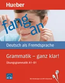 Pozostałe książki - Hueber Verlag Grammatik - ganz klar! - miniaturka - grafika 1