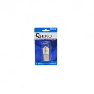 GEKO Szybkozłączka pneumatyczna typ żeński GW 1/4" 3242 G03412 - Akcesoria pneumatyczne - miniaturka - grafika 3