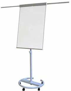 MEMOBOARDS FLIPCHART SUCHOŚCIERALNO-MAGNETYCZNY MOBILNY CIRCLE Z DWOMA RAMIONAMI PROFESSIONAL 105X68XH220CM wszystko dla domu i biura! FM11C - Tablice i flipcharty - miniaturka - grafika 2