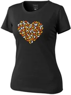 Odzież taktyczna i umundurowanie - Helikon tex T-Shirt DAMSKI (Chameleon Heart) - Bawełna - Czarny-Black - XS (TS-WCH-CO-01-B02) HE.TS-WCH-CO-01-B02 - miniaturka - grafika 1