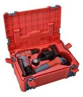 Zestawy narzędziowe - EXTOL Zestaw narzędzi akumulatorowych aku vrtačka a úhlová bruska 8898311 - miniaturka - grafika 1