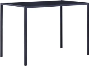 vidaXL 5-częściowy zestaw mebli do jadalni, szary - Stoły z krzesłami - miniaturka - grafika 2